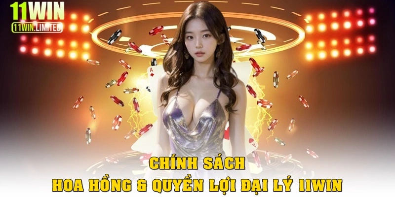 Chính sách hoa hồng & quyền lợi đại lý 11win