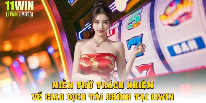 Miễn trừ trách nhiệm về giao dịch & tài chính